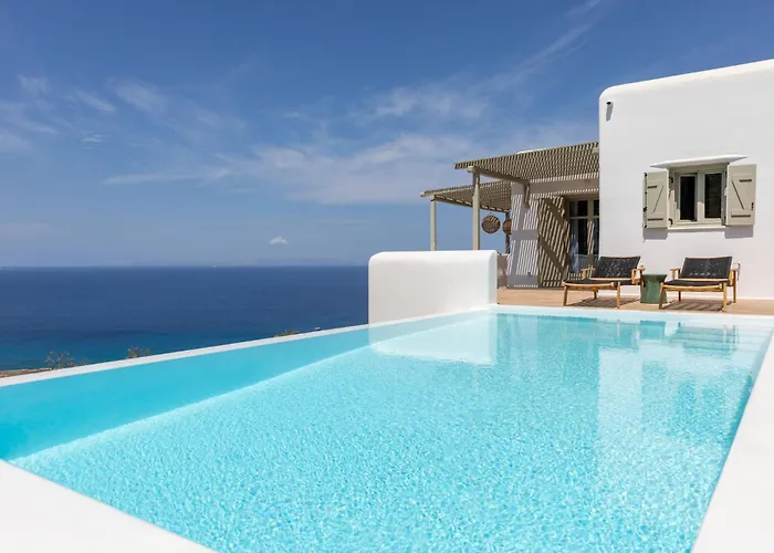 Mykonos 3 Bedroom Luxury Villa Private Pool Views